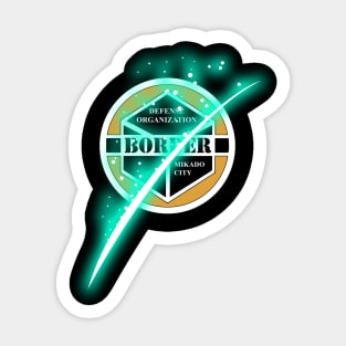 World Trigger Trion Battle Damage Sticker